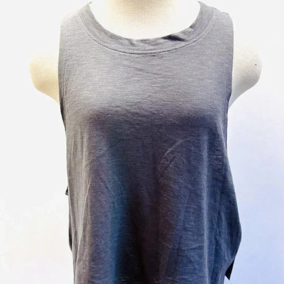 NWT SO GOODS FOR LIFE Juniors Sleeveless Pullover High Neck Gray Muscle Shirt 2X - Picture 1 of 10